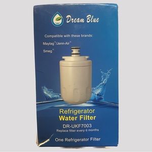 Dream Blue Refrigerator Water Filter DR-UKF7003 for Maytag, Jenn-Air, Smeg